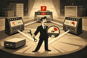 Full disk on a MySQL cluster: binary logs, Group Replication, and a migration that leaves no room for mistakes