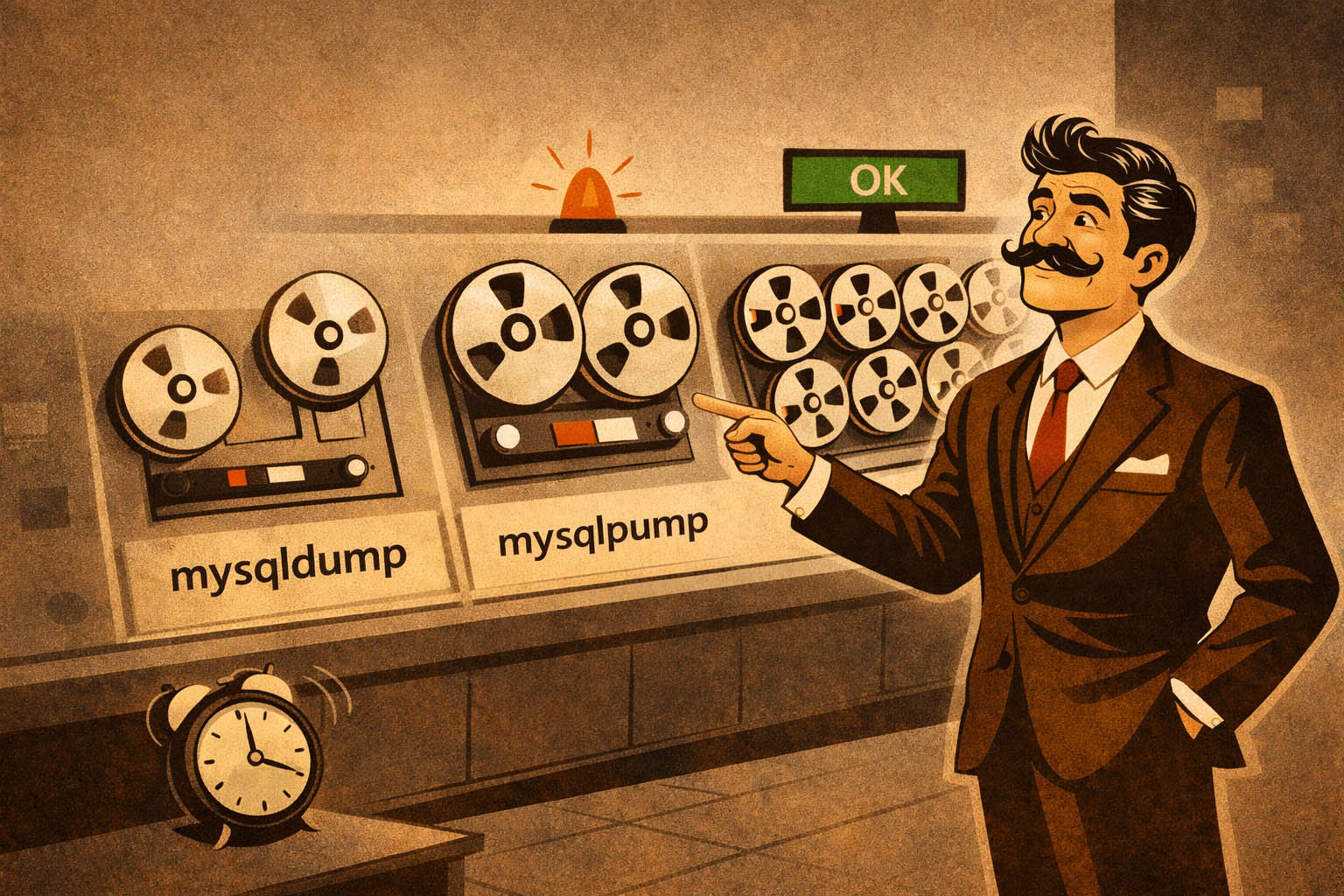 mysqldump vs mysqlpump vs mydumper: el backup que no te deja dormir