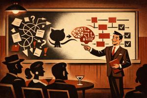 When chaos becomes method: AI and GitHub to manage a project nobody wanted to touch