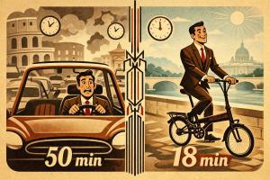 Bike vs Car in Rome: the morning that opened my eyes