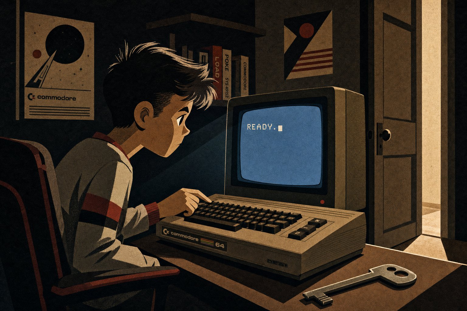 Il dottore tutto pazzo: un Commodore 64, una porta chiusa e il mestiere di capire